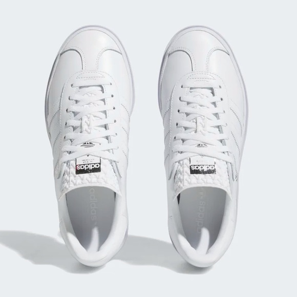 adidas Gazelle Bold Triple White - Picture 4 of 10